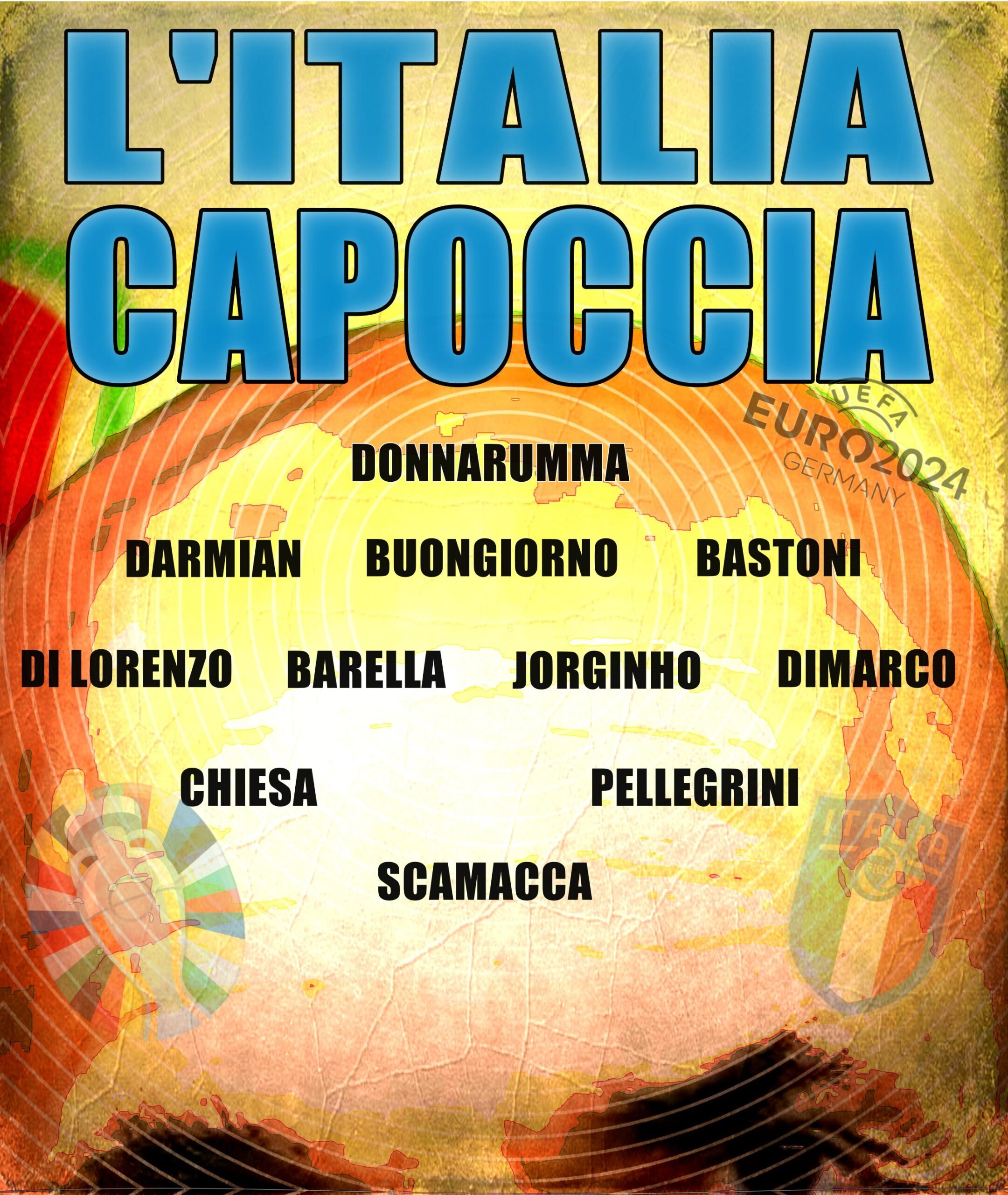 La Nazionale italiana di Calcio, ct Luciano Spalletti, agli Europei di calcio Germania 2024