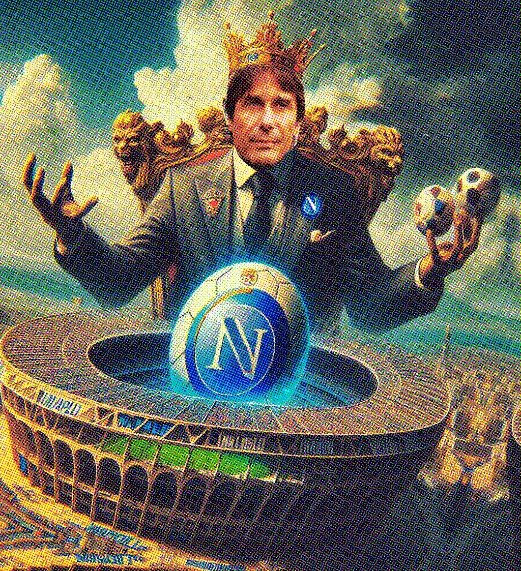 Il Napoli di Conte in testa al campionato